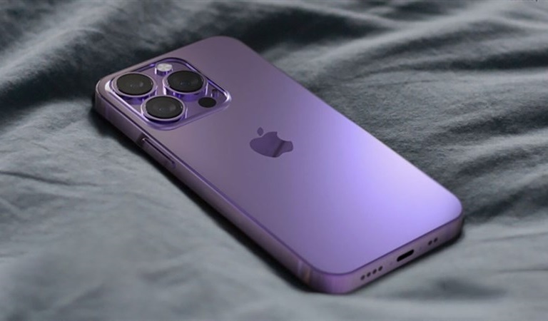 iPhone 14 Pro Max sở hữu mặt lưng kính nhám cao cấp
