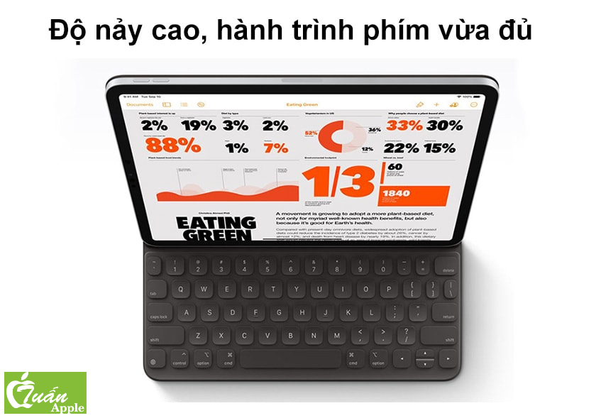 Bàn phím Smart Keyboard iPad Pro 11 2020 