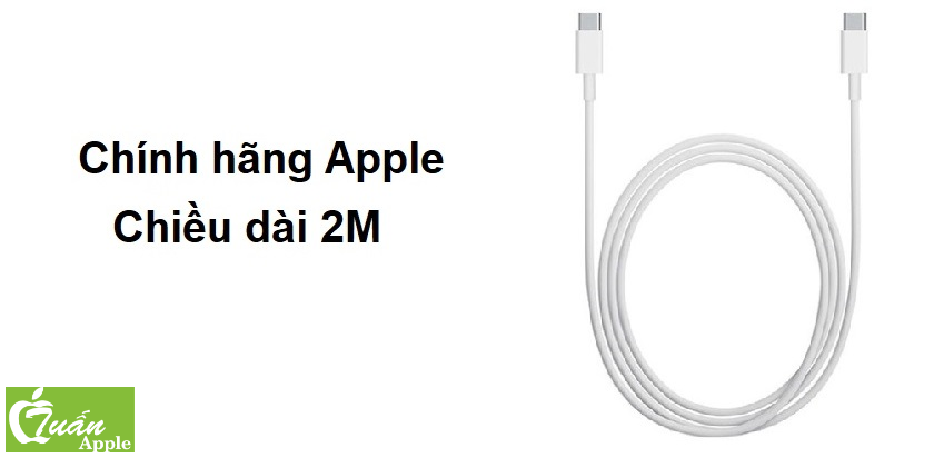 Cáp Type C to Type C Apple ML82ZP 2M