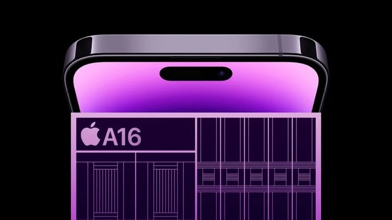 iPhone 14 Pro được trang bị chip Apple A16 Bionic