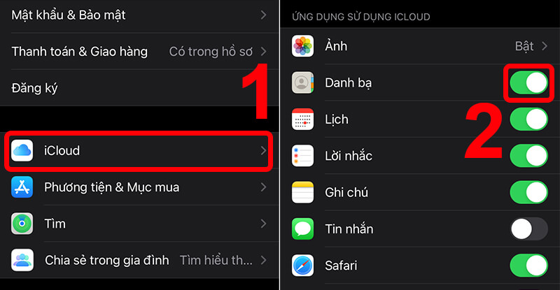 4 Cách chuyển danh bạ từ iPhone sang iPhone