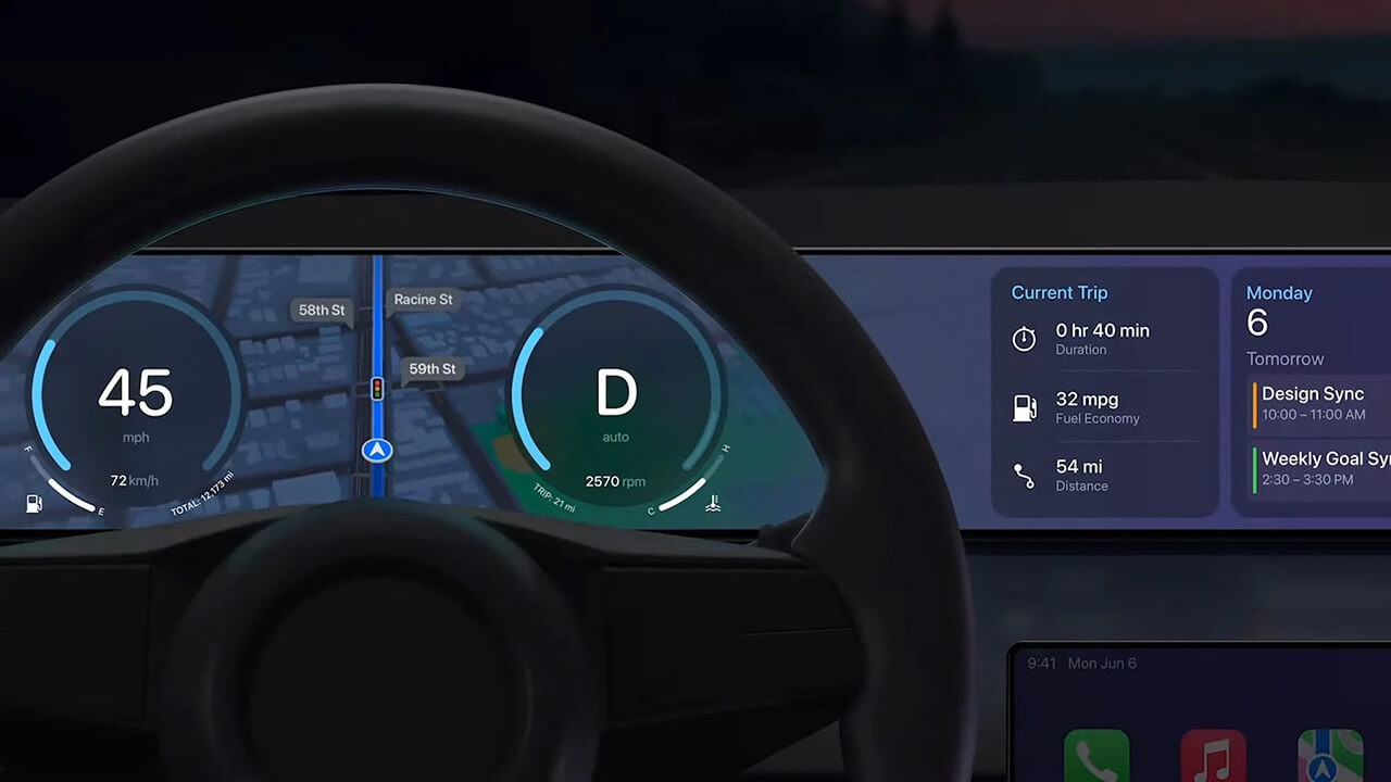 cải tiến carplay trên ios 17