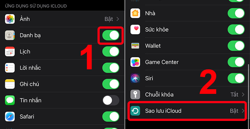 4 Cách chuyển danh bạ từ iPhone sang iPhone