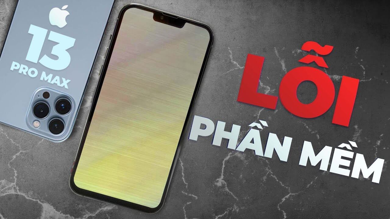 Nguyên nhân iPhone 13 Pro Max bị lỗi màn hình