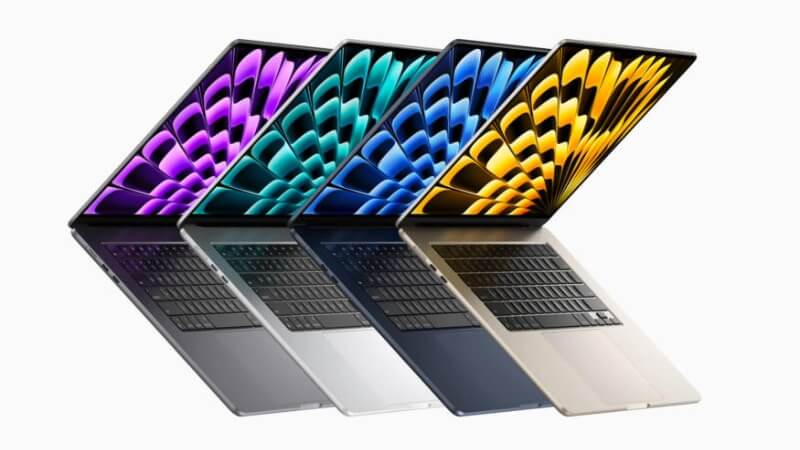 So sánh MacBook Air 15 inch và MacBook Air 13 inch M2