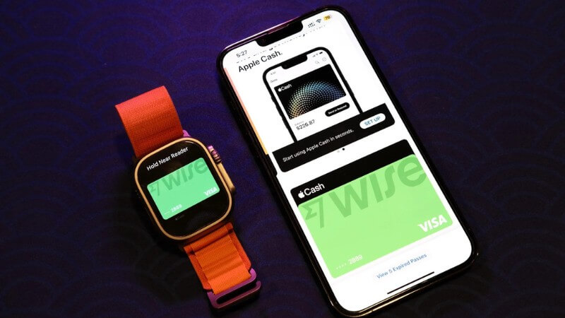 apple wallet có trên apple watch