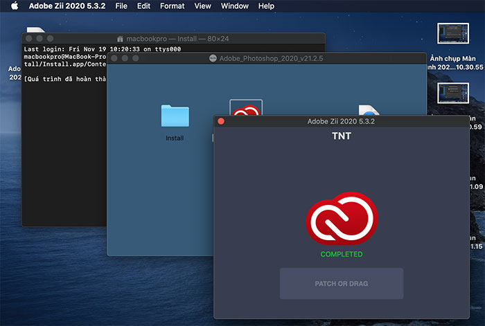 Hướng cách cài đặt photoshop miễn phí cho Macbook