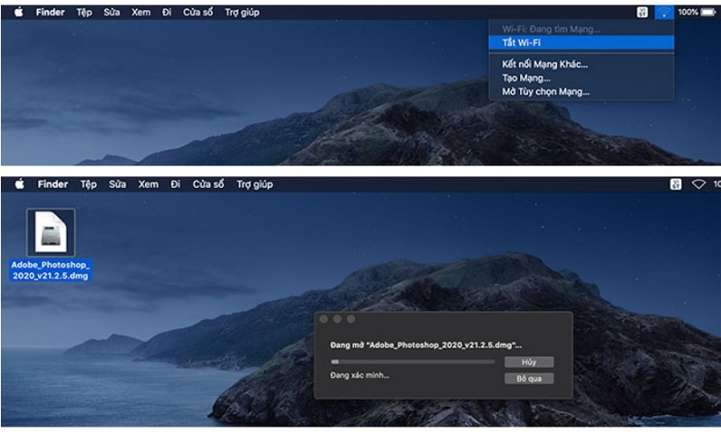 Hướng cách cài đặt photoshop miễn phí cho Macbook