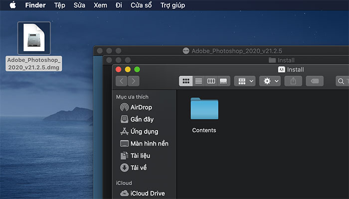 Hướng cách cài đặt photoshop miễn phí cho Macbook