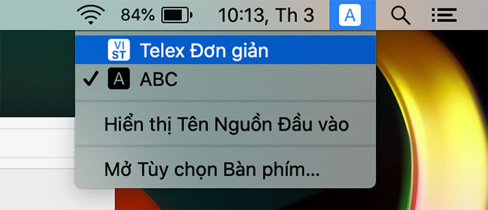 Cài unikey cho Macbook