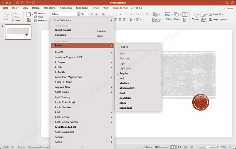 Cách thêm font chữ vào PowerPoint trên MacBook
