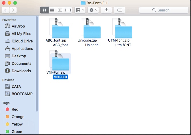 Cách cài font Tiếng Việt cho Macbook nhanh chóng