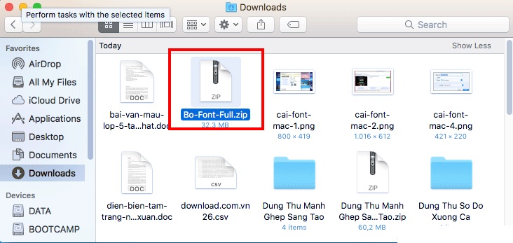 Cách cài font Tiếng Việt cho Macbook nhanh chóng