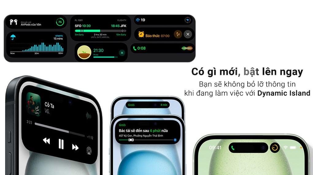 iPhone 15 512GB cũ hiệu năng vượt trội, màn hình sắc nét