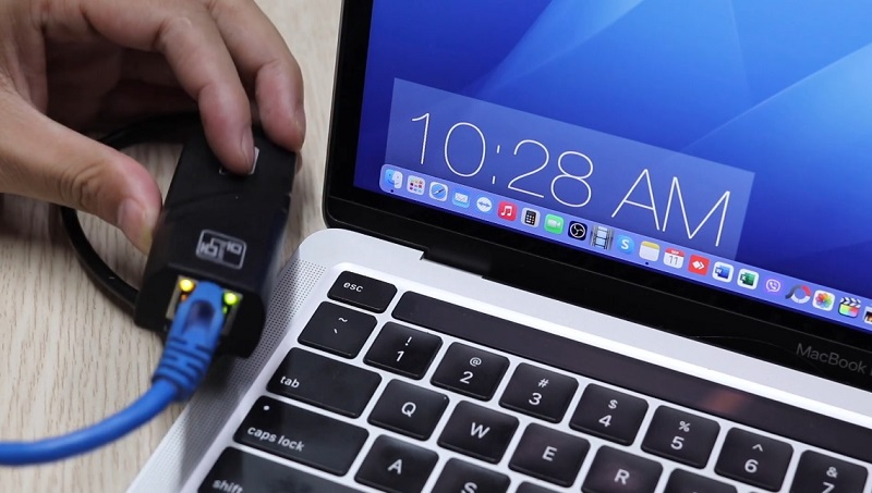 Nguyên nhân Macbook không nhận mạng dây