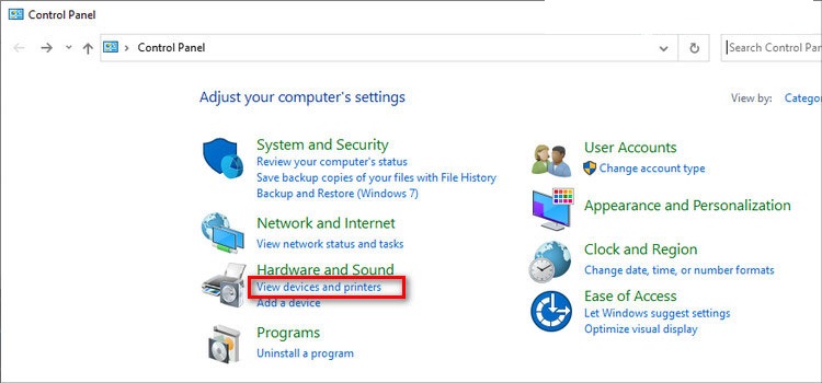 Cách kết nối laptop windows với máy in qua mạng LAN