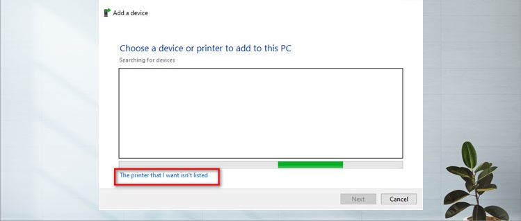 Cách kết nối laptop windows với máy in qua mạng LAN