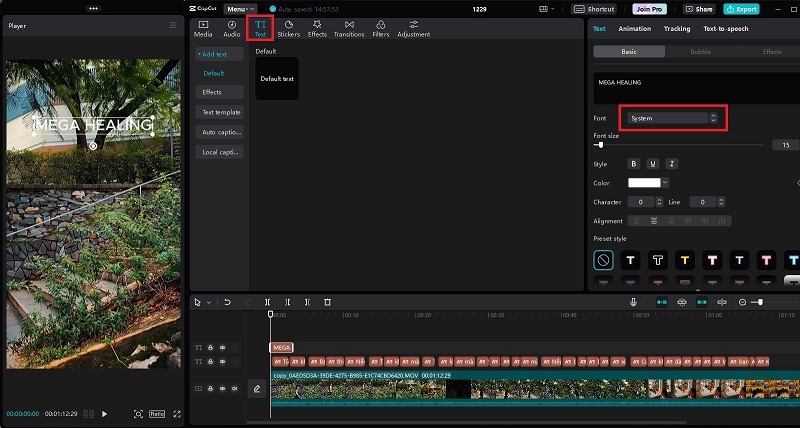Cách thêm font chữ vào Capcut trên máy tính