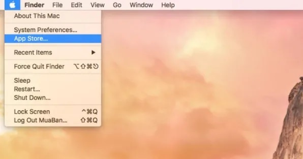 Kiểm tra thông tin ứng dụng máy Macbook Air