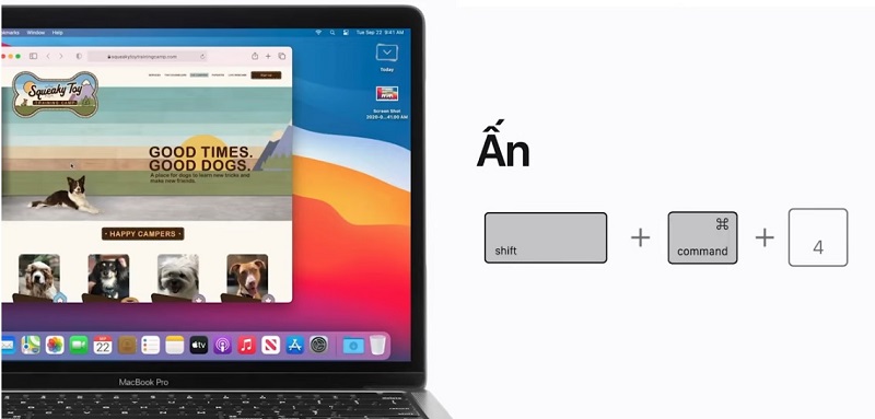 Cách cắt ảnh trên Macbook bằng cắt ảnh trên ứng dụng MacOS bằng cắt ảnh chụp màn hình trên Macbook