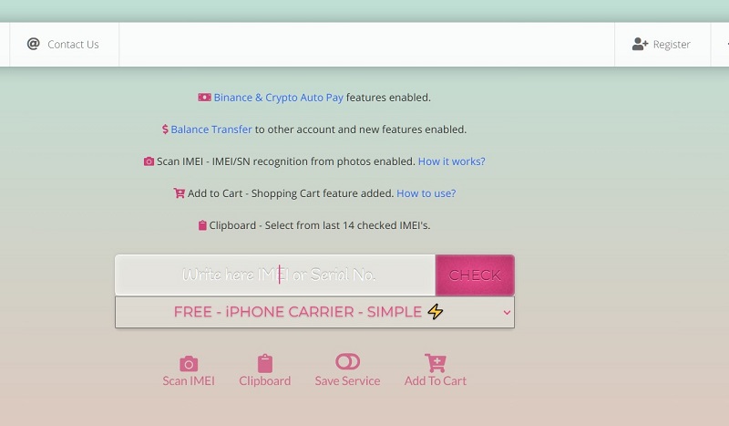 Các cách check iCloud Macbook qua SICKW