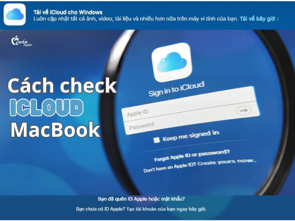Cách check iCloud Macbook có bị dính hay không?