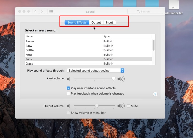 Cách tắt 1 bên loa cho Macbook trên MacOs Mojave và trước đó:
