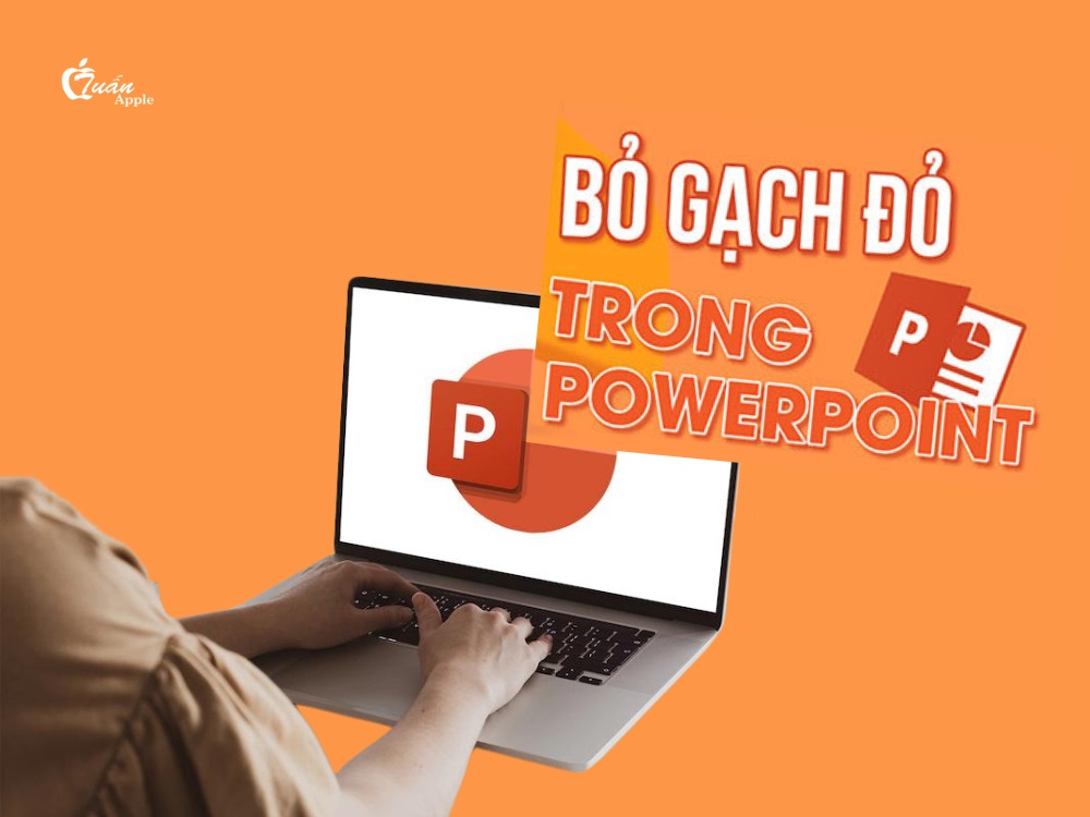 Cách tắt gạch chân đỏ trong Powerpoint trên Macbook