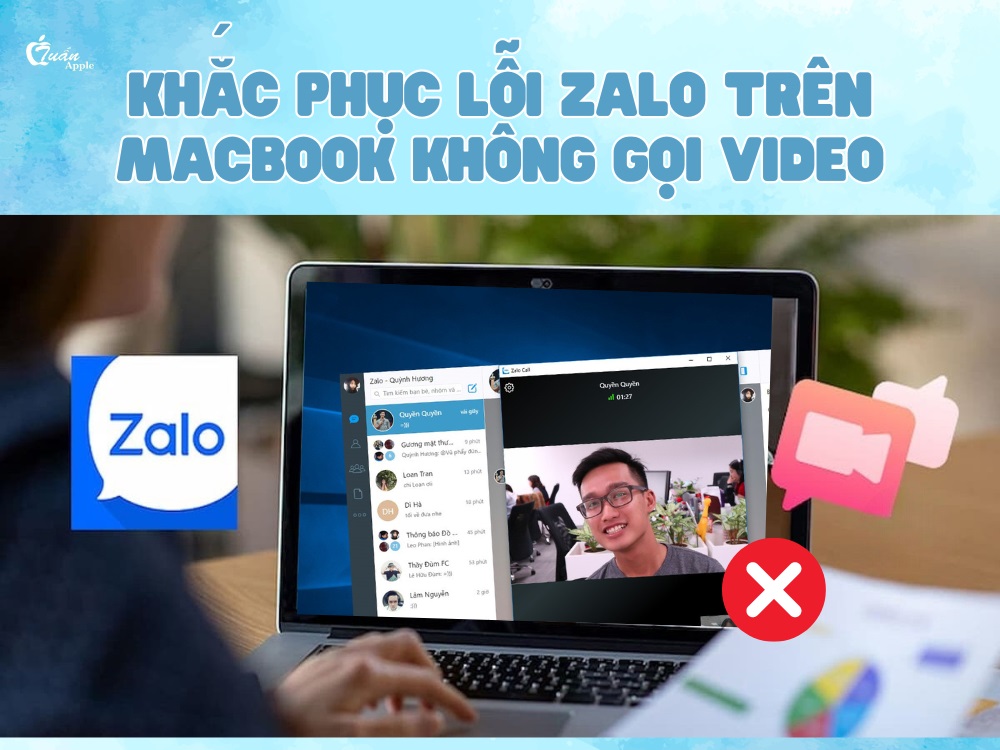 Khắc phục lỗi Zalo trên Macbook không gọi video được?
