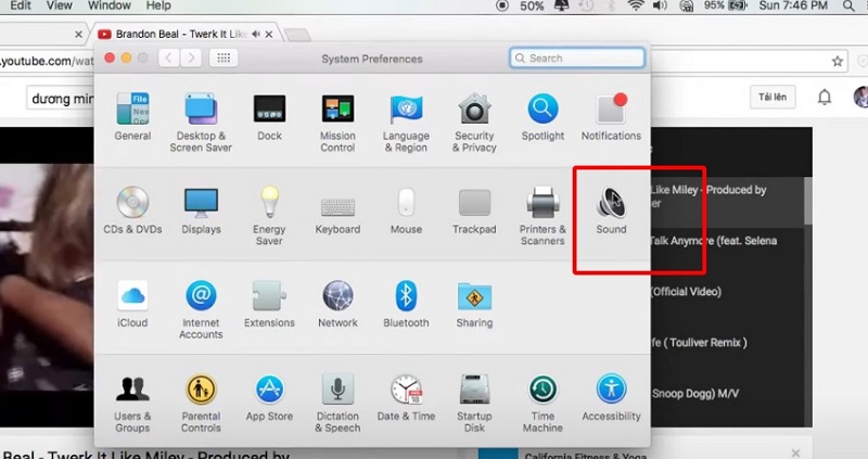 Cách khắc phục MacBook không nghe được loa ngoài kiểm tra cài đặt âm thanh