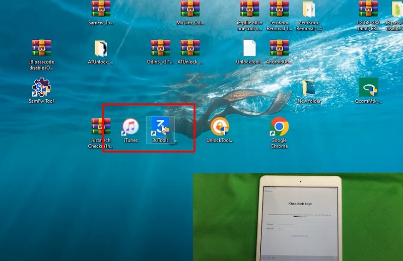 Hướng dẫn cách bẻ khóa iCloud iPad Mini