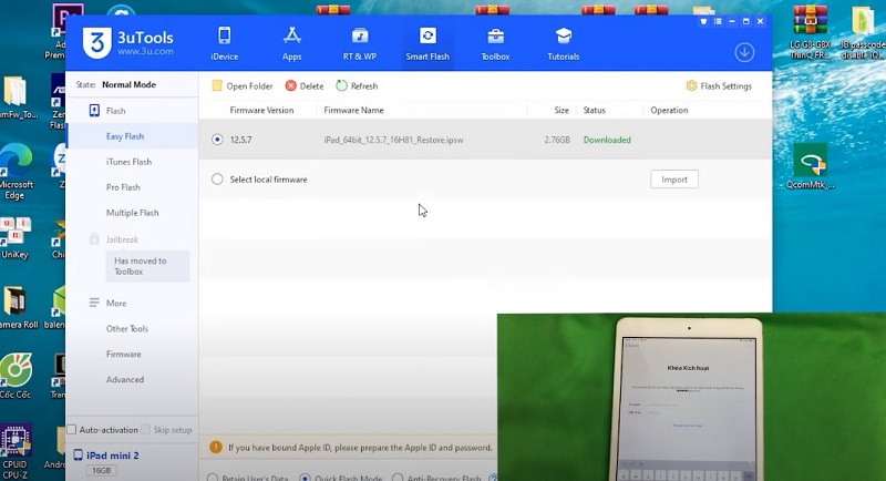 Hướng dẫn cách bẻ khóa iCloud iPad Mini