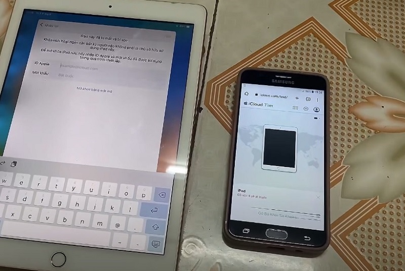 Cách mở khóa iPad không cần máy tính bằng chức năng tìm iPhone trên iCloud