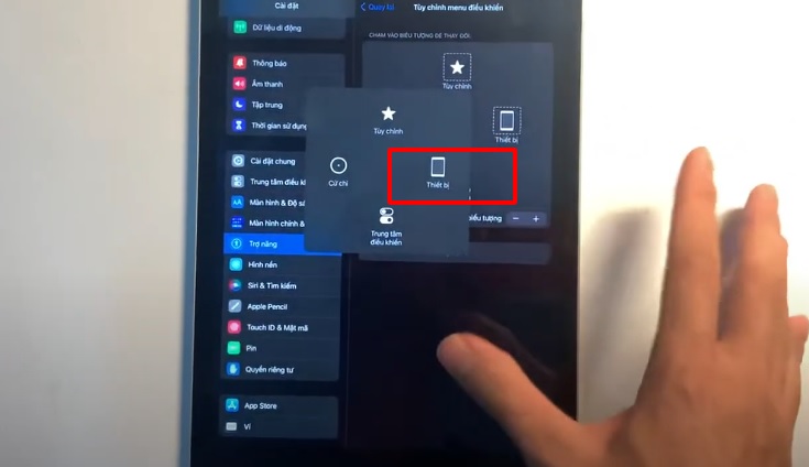 Cách sửa lỗi iPad bị đơ không tắt được nguồn bằng cách sử dụng AssistiveTouch