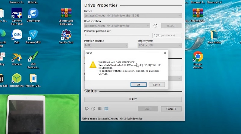 Sử dụng Unlock Tool sửa lỗi khóa kích hoạt iPad