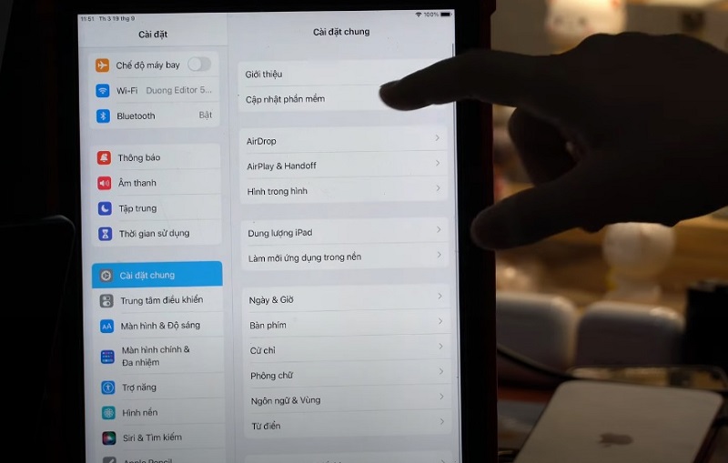 Cách khắc phục màn hình iPad bị đốm đen