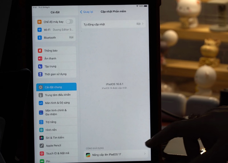 Cách khắc phục màn hình iPad bị đốm đen
