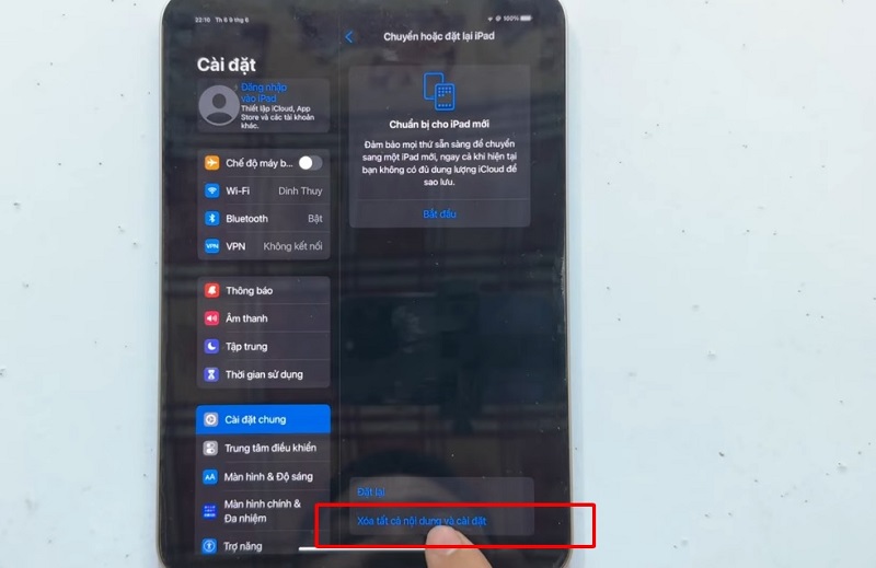 Cách khắc phục màn hình iPad bị đốm đen