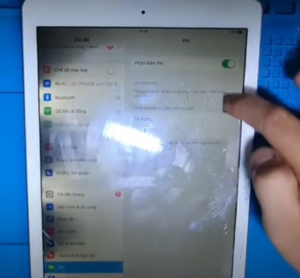 Ảnh hưởng khi màn hình iPad bị hở sáng