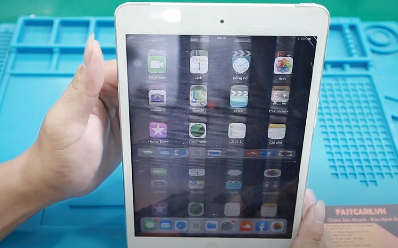 Dấu hiệu màn hình iPad bị nhấp nháy