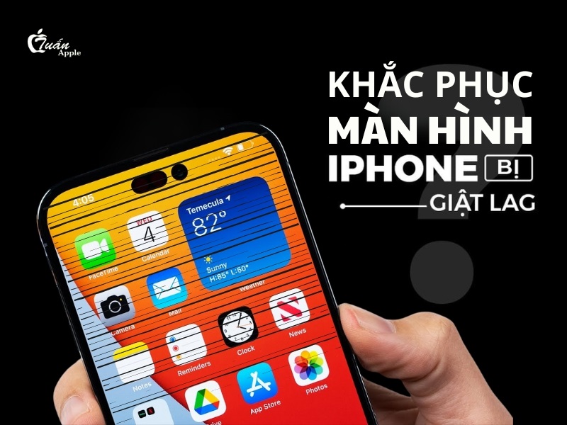 Cách khắc phục màn hình iPhone bị giật liên tục