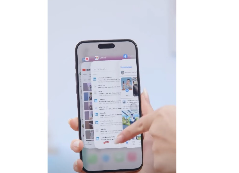 Tắt các ứng dụng nặng và tác vụ không sử dụng khắc phục màn hình iPhone bị giật liên tục