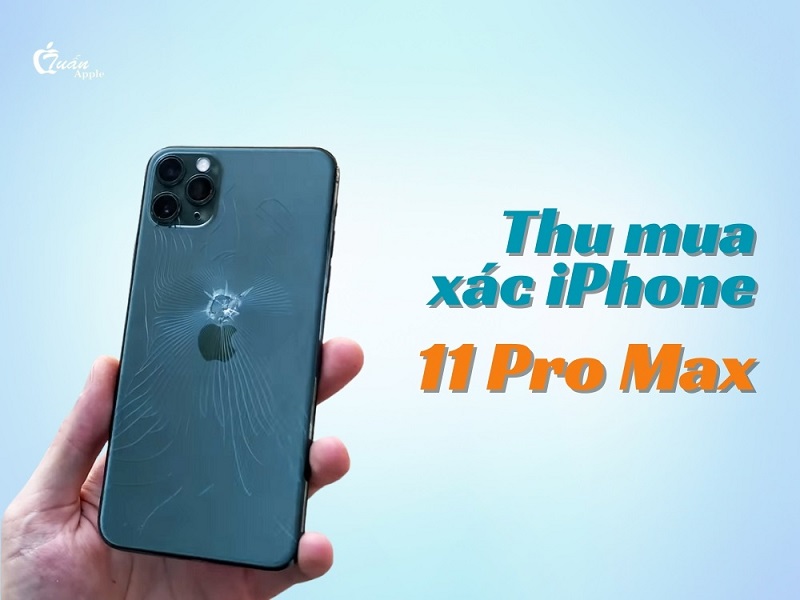 Mua bán xác iPhone 11 Pro Max giá cao dính iCloud