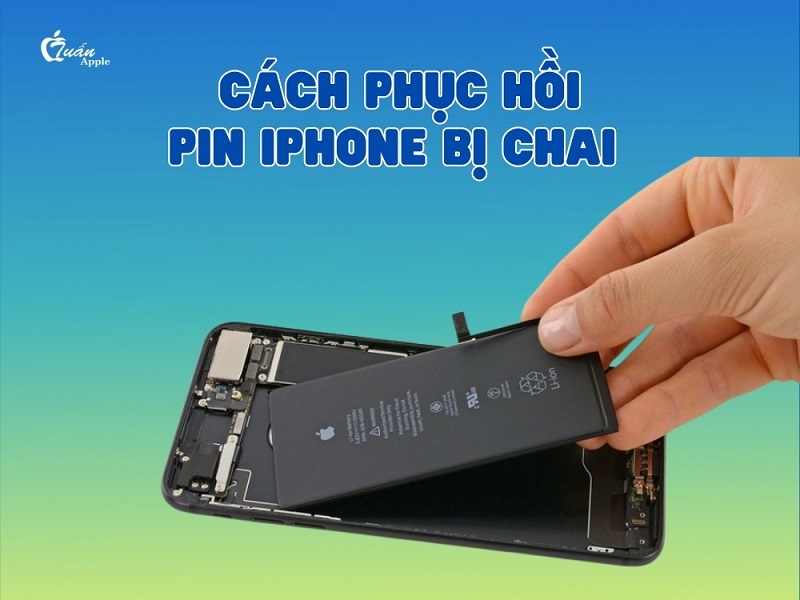Cách phục hồi pin iPhone bị chai đơn giản nhanh chóng