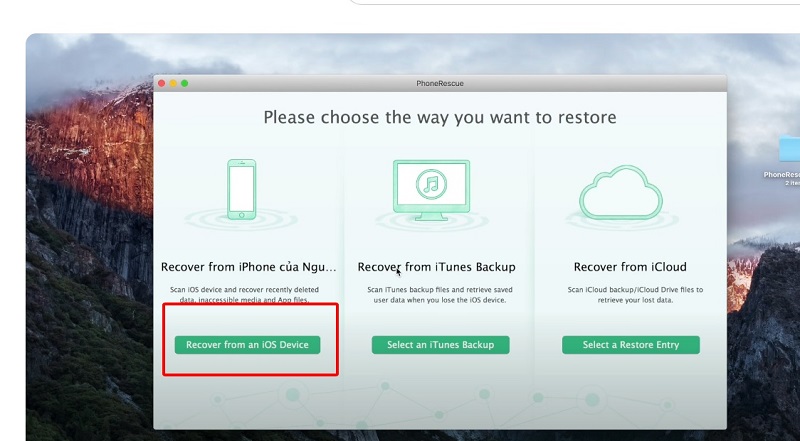 Cách khôi phục cuộc gọi đã xoá trên iPhone sử dụng phần mềm Phonerescue