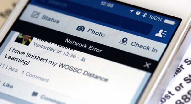 Nguyên nhân vào Facebook bị văng ra trên iPhone