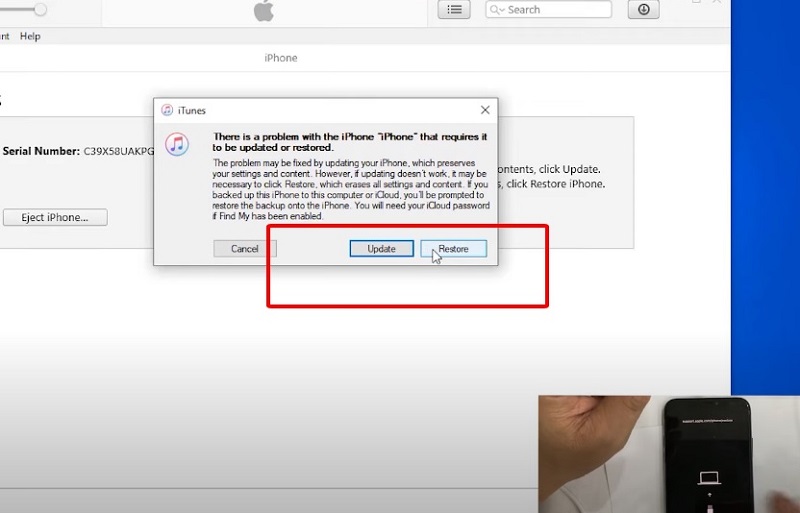 Cách mở khoá iPhone 11 khi bị vô hiệu hóa