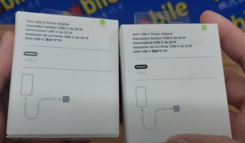 Nhận biết củ sạc iPhone chính hãng bằng cách thiết kế sản phẩm và bao bì