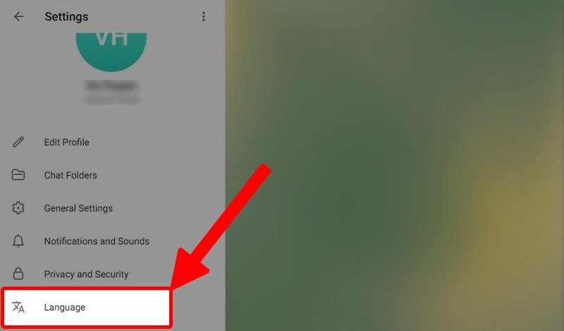 Cách cài đặt ngôn ngữ khác trên Telegram