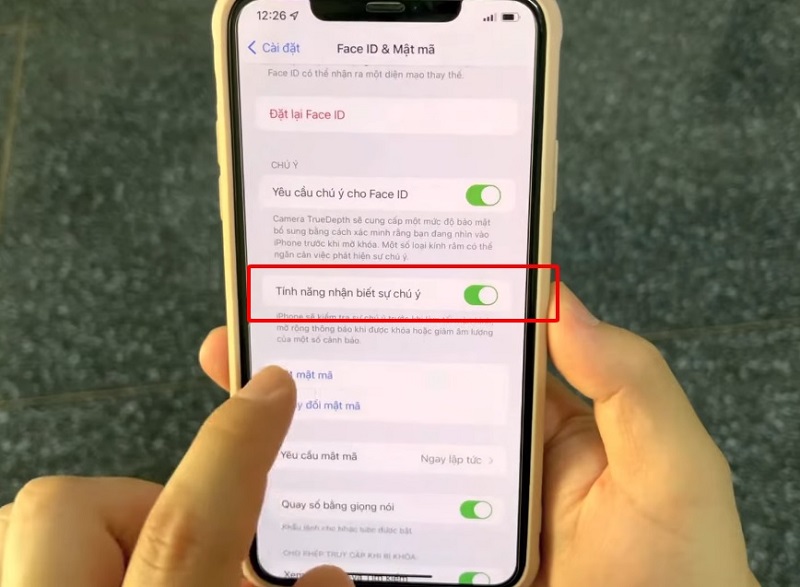 Khắc phục chuông điện thoại iPhone bị nhỏ dần bằng cách tắt tính năng nhận biết sự chú ý